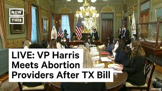 Vice President Kamala Harris Meeting With Abortion Providers and Patients