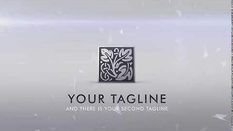 Clean Robot Logo Reveal | After Effects Template | Logo Stings