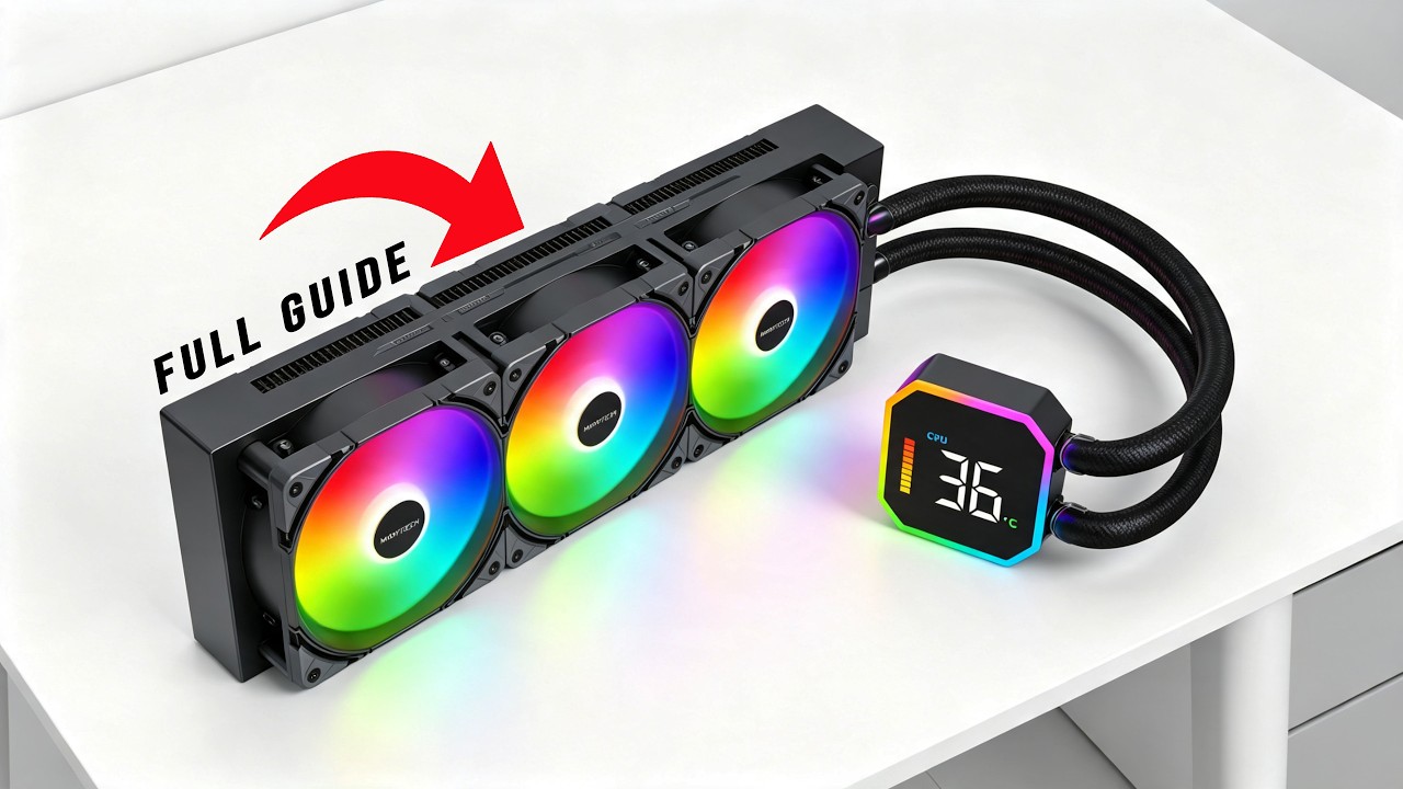 How to Install a CPU AIO liquid cooler (2026) - YouTube