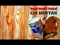 Wood Graining Tools || Cara Membuat Motif Serat Kayu Menggunakan Cat Minyak.