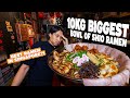 Insane 10kg ramen eating challenge  best ramen in singapore  hidden ramen restaurant in the east