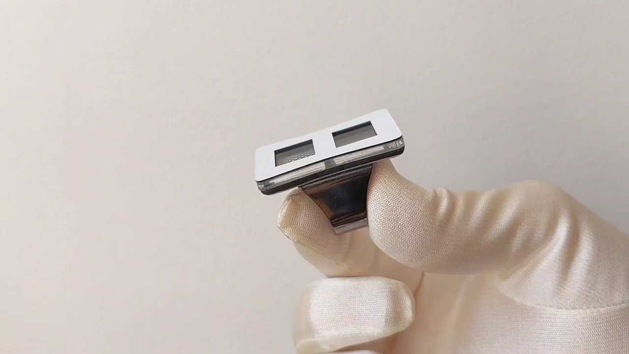 "Breathing Geometry" - Kinetic Ring with Optical Illusion | Ianua Kinetic Jewelry by Svegri