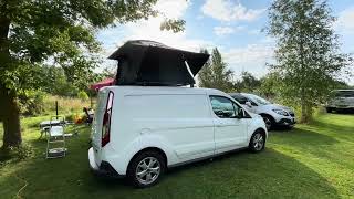 Ford Transit Connect 2017 LWB + Roof Bars + TentBox Lite 2.0 screenshot 2