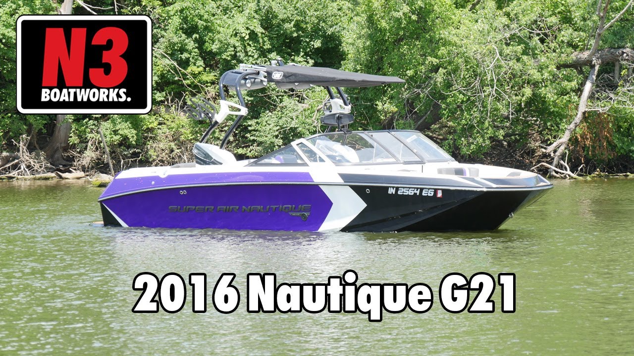2016 Nautique G21 - Purple Metal Flake - On Water || N3 Boatworks