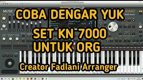 SET KN 7000 UNTUK SEMUA APLIKASI ORG ANDROID