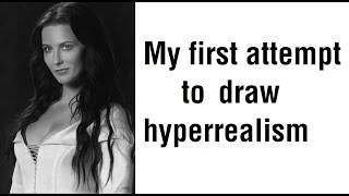 My Best Drawing So Far. Hyper Realism. Bridget Regan - Legend Of The Seeker.