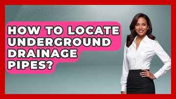 How To Locate Underground Drainage Pipes? - Civil Engineering Explained