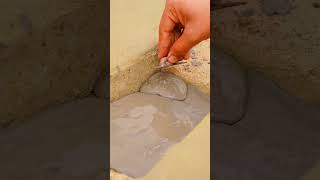 building mini concrete bridge using by mini bricks and metal rod #miniature #DIY #bridge
