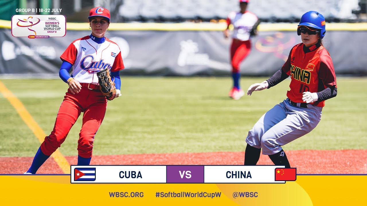 HIGHLIGHTS - Cuba vs China – WBSC Women’s Softball World Cup