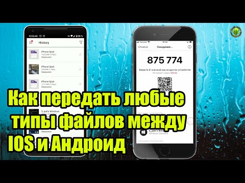 Как передать любые типы файлов между IOS и Андроид