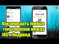 Как передать любые типы файлов между IOS и Андроид