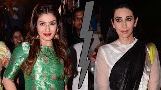 karisma kapoor and 90s arch rival raveena tandon come together
