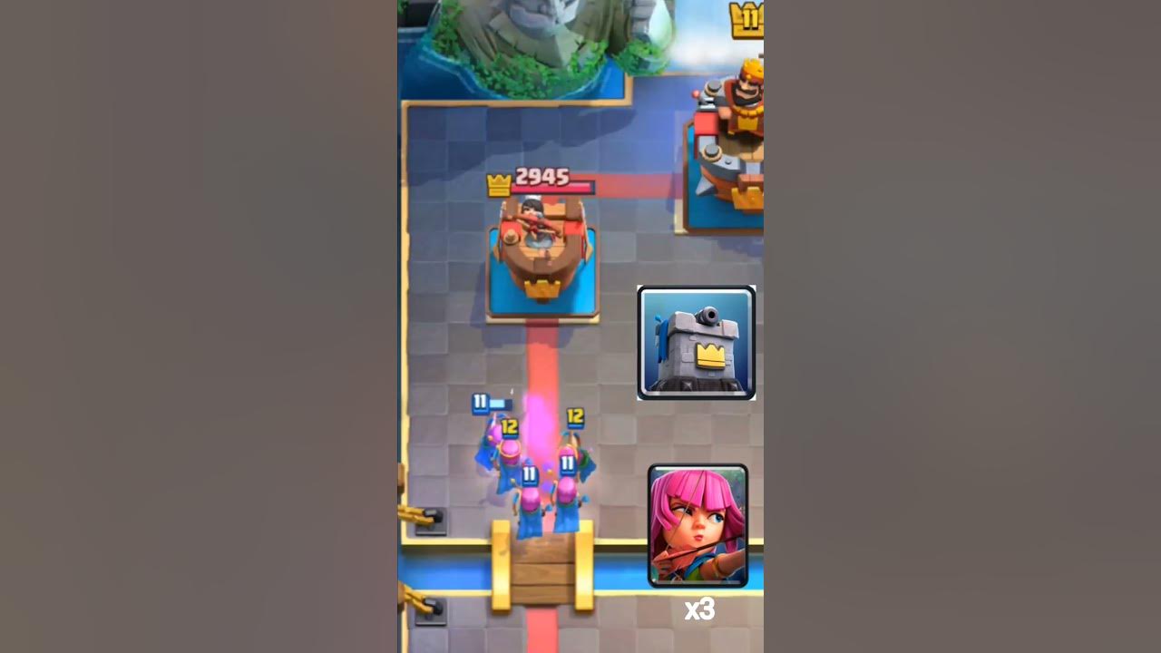how-many-archers-does-it-take-to-take-down-king-tower-shorts