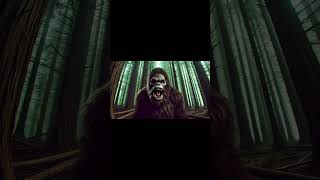 Bigfoot screaming in the Alabama wilderness.
