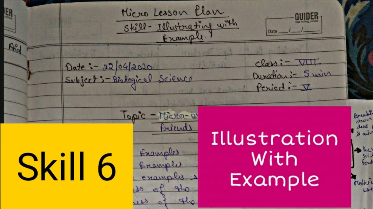 Illustration With Example Skill In Micro Teaching illustration-with-example-skill-in-micro-teaching