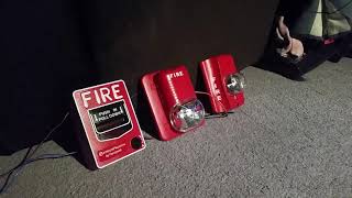 Fire Alarm Demonstrations S1224MC vs SR