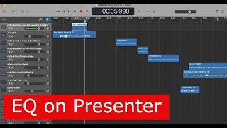 Radio Show: Presenter EQ Idea