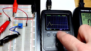 Quick trimpot trimmer potentiometer wired as a voltage divider electronics component introduction