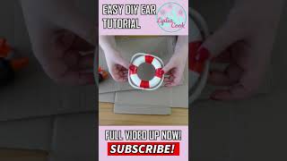 HOW TO MAKE DISNEY CRUISE DIY EARS | No Sew and Super Easy Guía