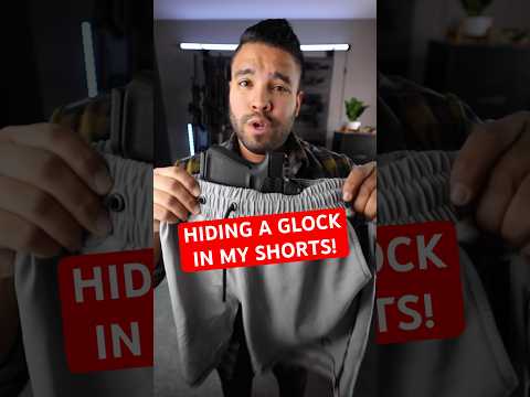 How To Hide A Glock In Your Shorts!