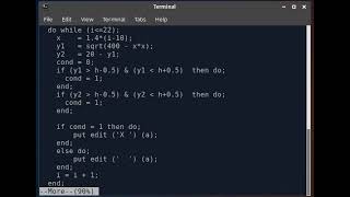 PL/1 Program to Draw an Oval. Thanks for watching.  #maths #coding #geometry