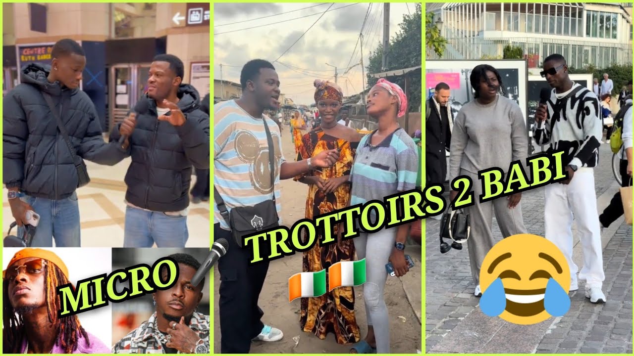 MICRO TROTTOIRS À L'IVOIRIENNE PARTIE 1