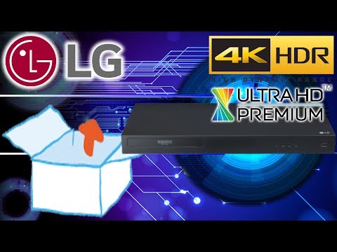 Unboxing | LG UBK80 Ultra HD 4K Blu-ray-Player (mit HDR und Dolby Atmos) schwarz