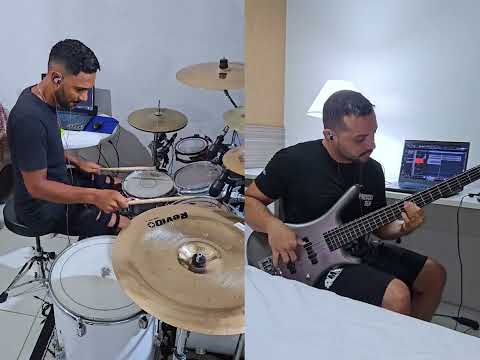 Amor miserável / Banda bateu a kimica #drumcover