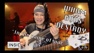 “In the name of war” (Whom Gods Destroy) Guitar Cover by Jen Majura