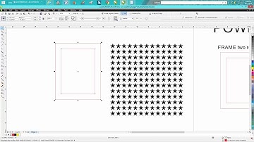 Corel Draw Tips & Tricks Powerclip in a frame