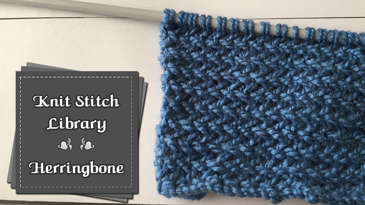 Knitting Herringbone Stitch :: by Babs at MyFieryPhoenix
