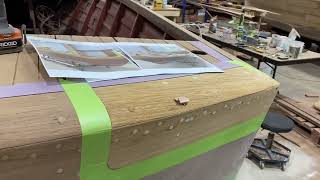 1954 Chris Craft Holiday Staining Update