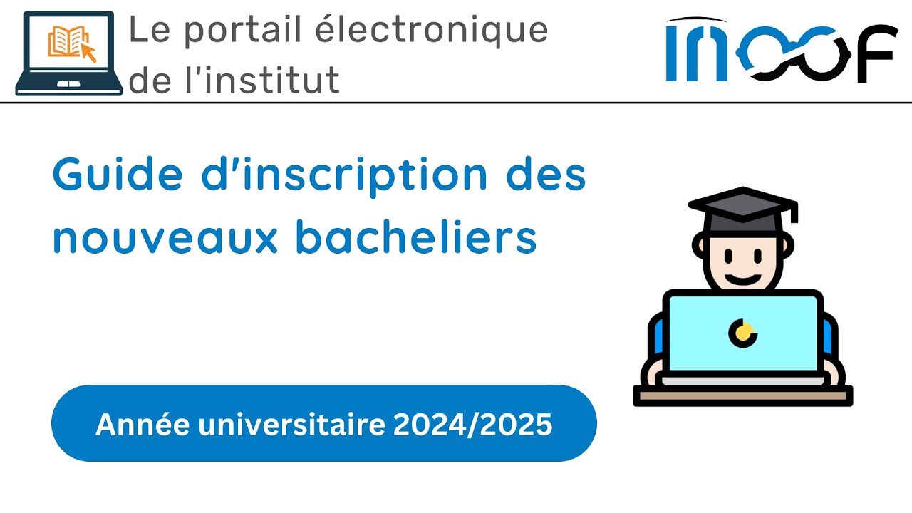 INOOF guide d'inscription online