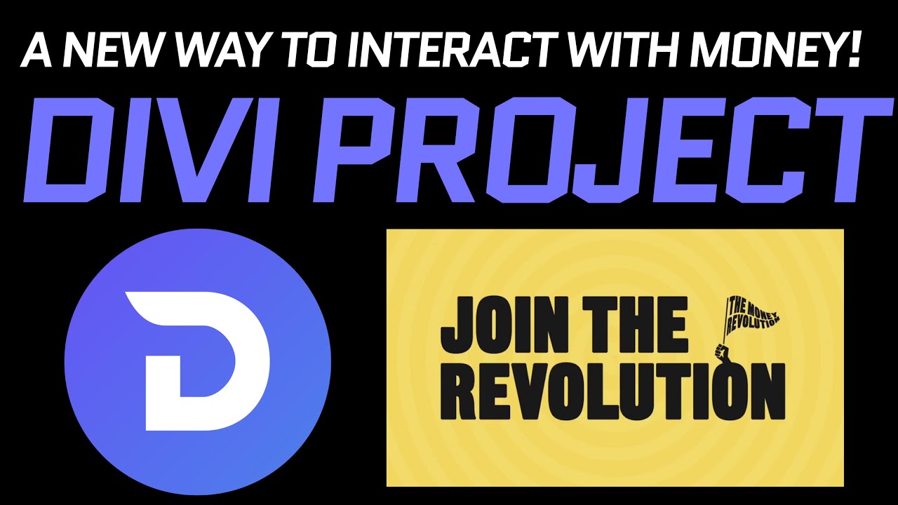 Divi Project Update! crypto and blockchain are helping revolutionize how we interact with money!