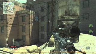 The Best No Scope Wallbang Ever in MW2 (Read Description)