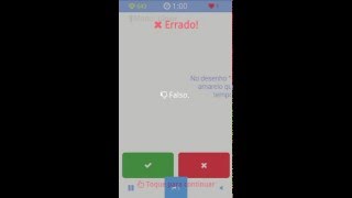 Verdadeiro ou Falso - Jogo de perguntas para Android em Português screenshot 3