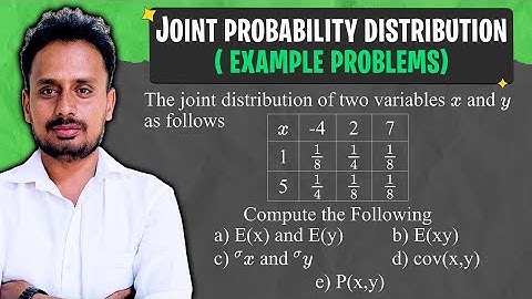 Joint Probability Distribution - Pt.1 | Discrete Random Variables | Engineering Mathematics
