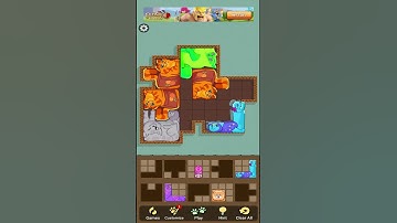 🏅 Puzzle Cats 57 😺 Gameplay Walkthrough 🎮 #shorts #puzzlecats #puzzle #walkthrough #game #funny