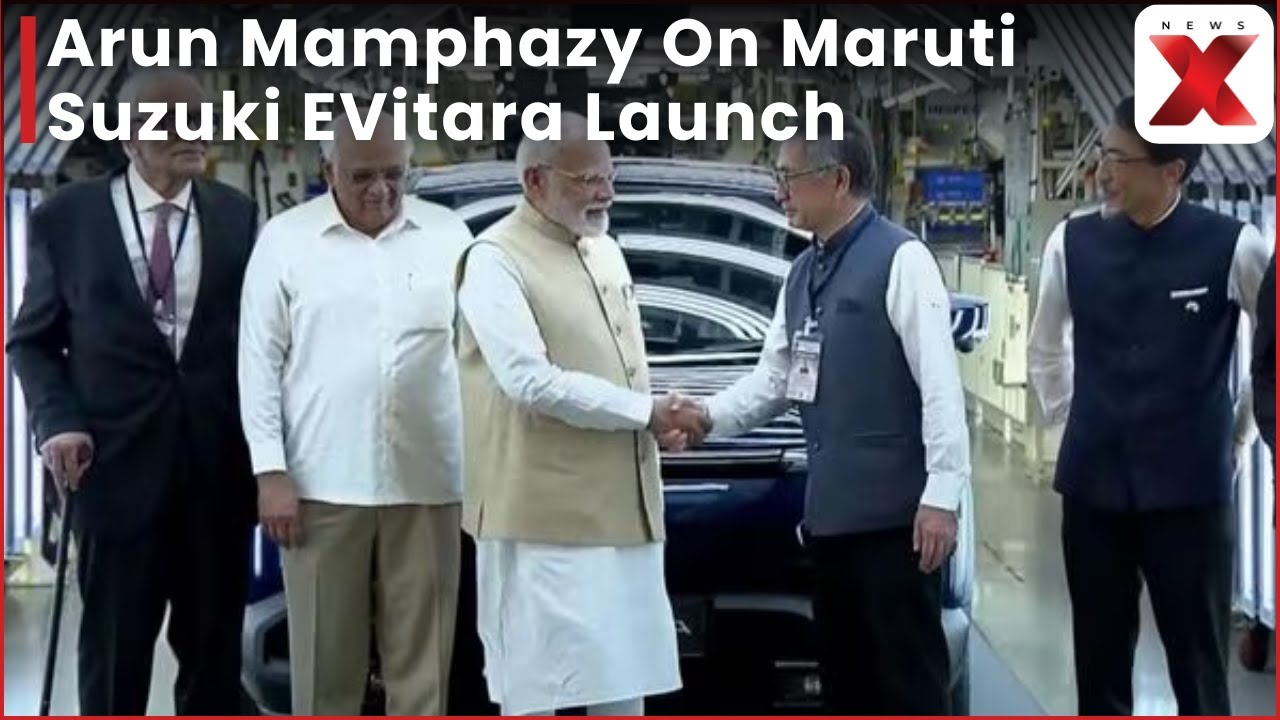 Arun Mamphazy on Maruti Suzuki EVitara Launch Flagged Off by PM Modi in Hansalpur Ahmedabad