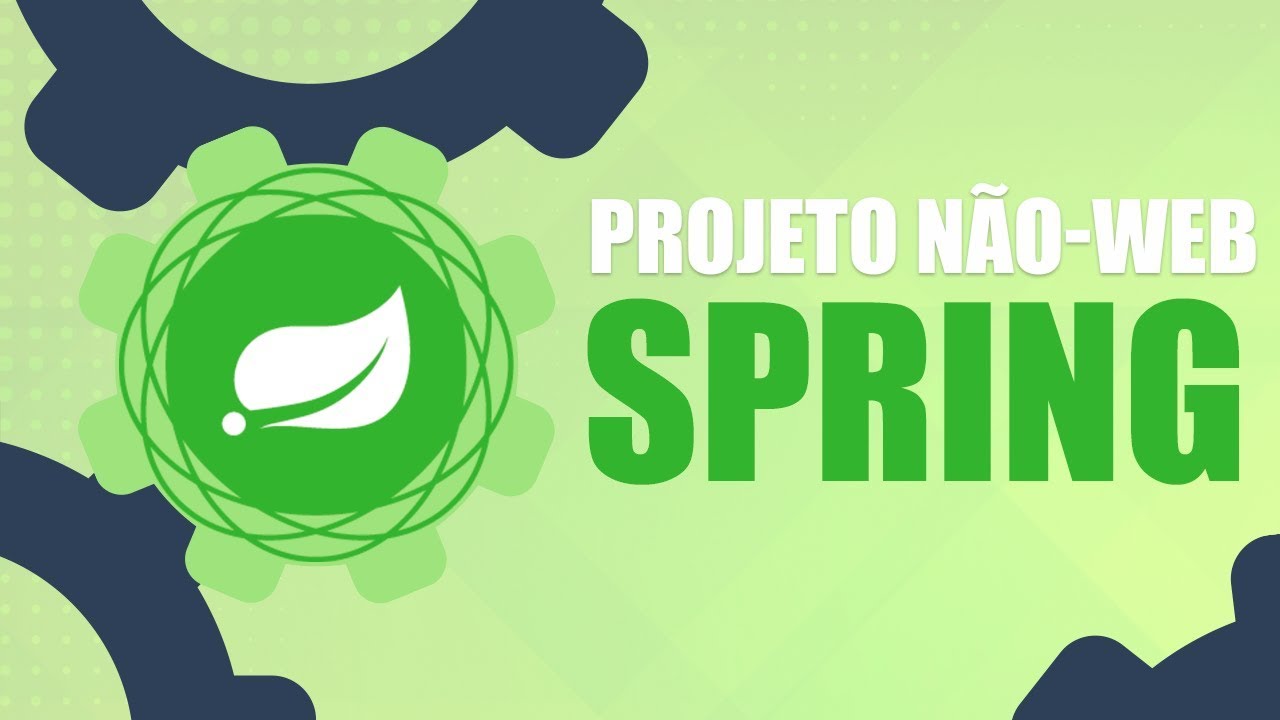 Criando um projeto não-web com Spring Framework - YouTube