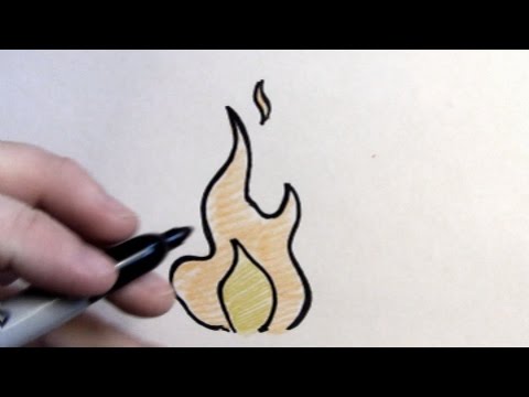 Fire Drawing Guide In 4 Simple Steps [Video + Images]