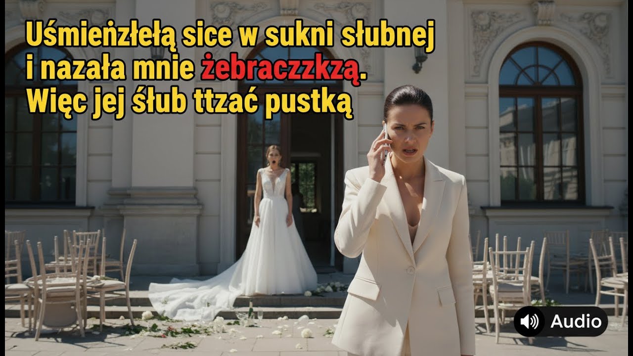 Nazwała mnie żebraczką na ślubie + Zabrałam jej wszystko bez żalu.