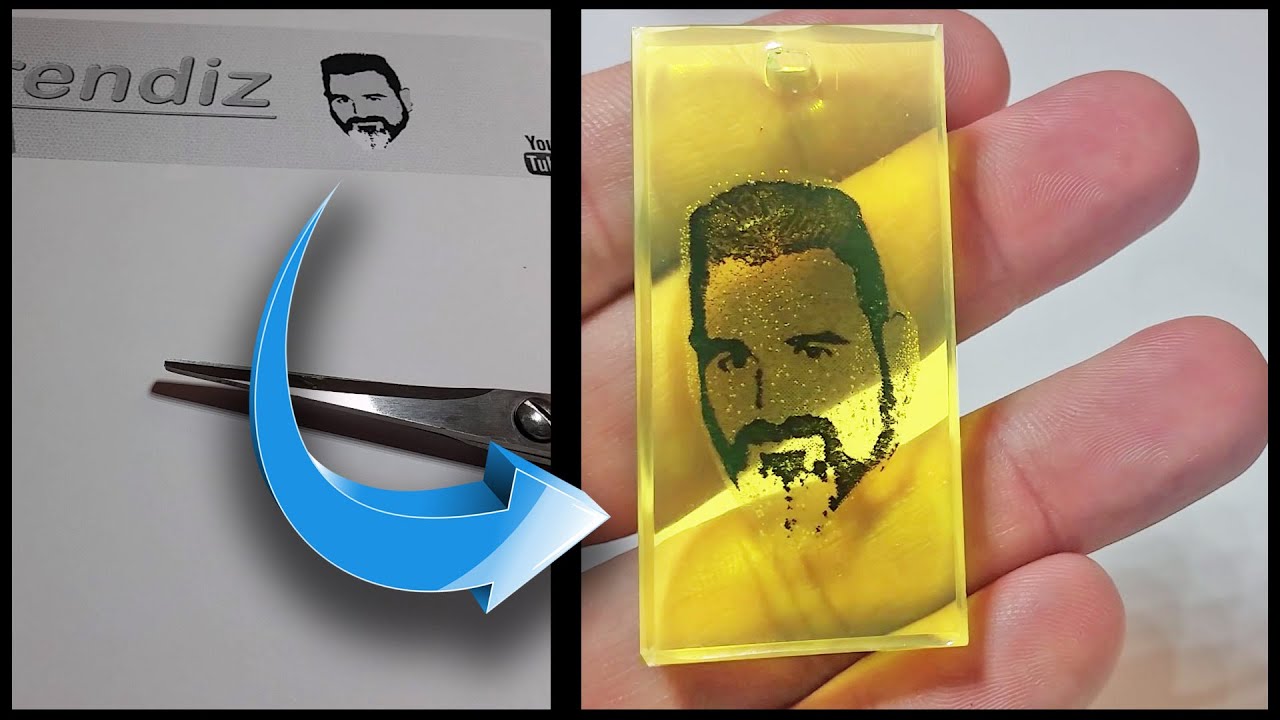 transferir imagenes a resina epoxi muy fácil