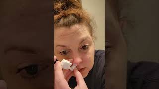 Self nose piercing gun from Amazon