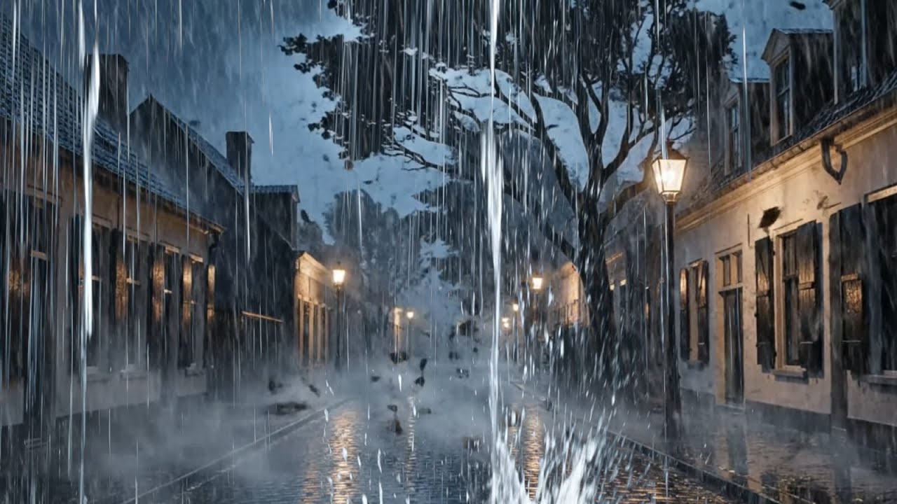 Relaxing Rain Sounds with Thunder at Night for Sleeping, Studying, and Focus | KOTA RAIN