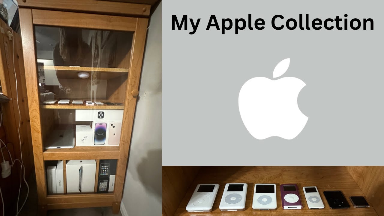 My Apple collection - YouTube