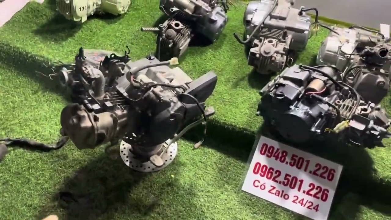 thanh lý 7 đầu máy honda lắp cho wavr 110cc giá rẻ || đầu máy honda giá rẻ