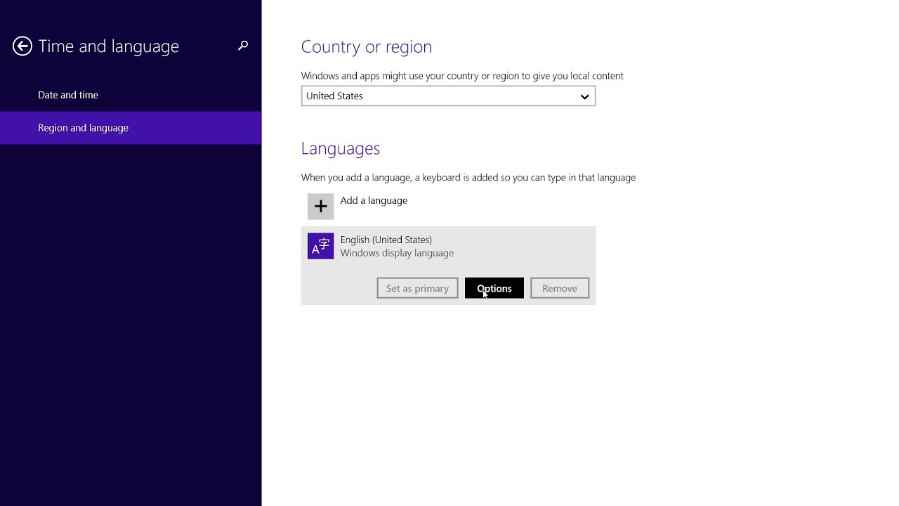 New Windows 8.1 - How to Change the Keyboard Layout