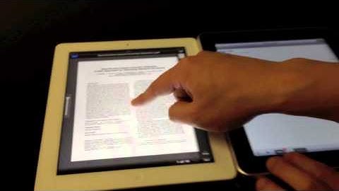 How to drag your files from one ipad directly into another