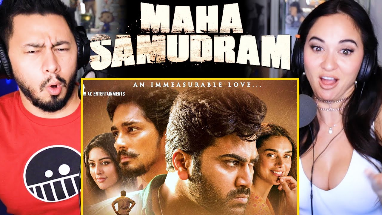 MAHA SAMUDRAM | Sharwanand | Siddharth | Aditi Rao Hydari | Ajay Bhupathi | Trailer Reaction!